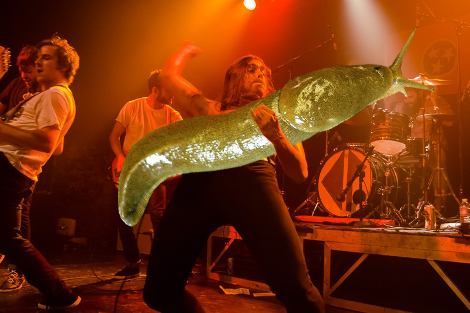 Here Are Some Nashville Bands Playing Slugs Instead of Guitars